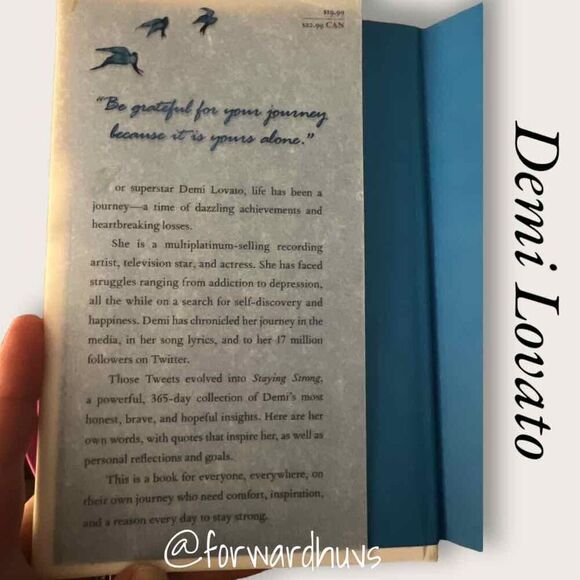 Demi Lovato | Staying Strong 365 | Hardcover Book - Picture 5 of 9